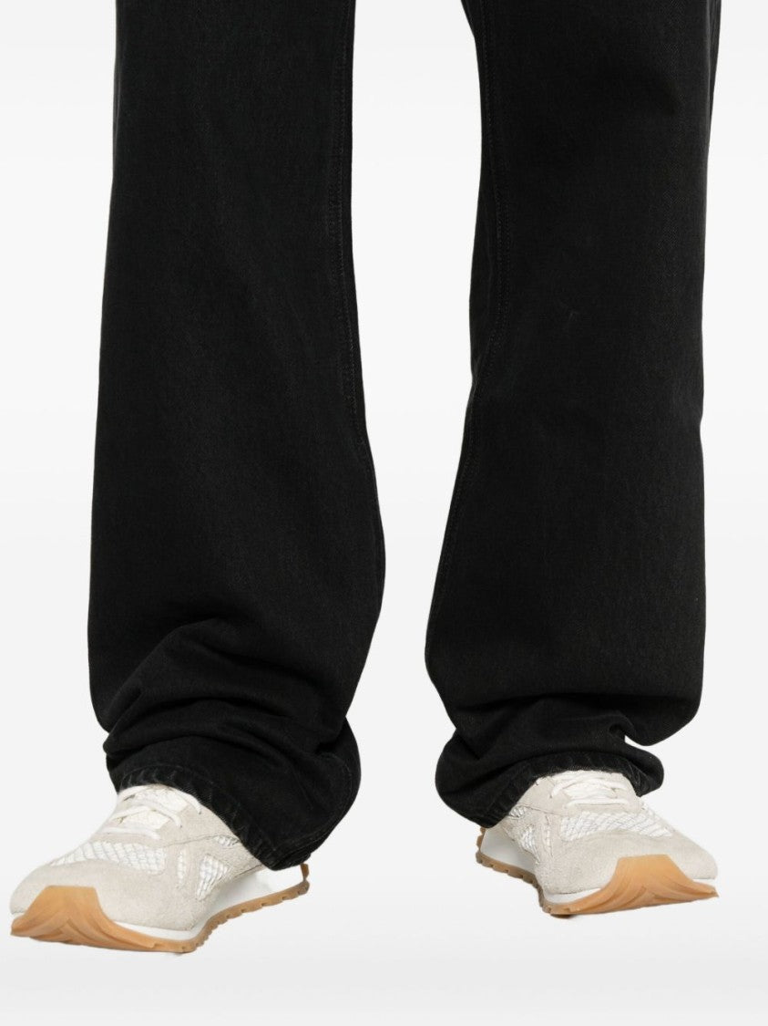 Jacquemus Wide-Leg Black Jeans With Modern Relaxed Fit