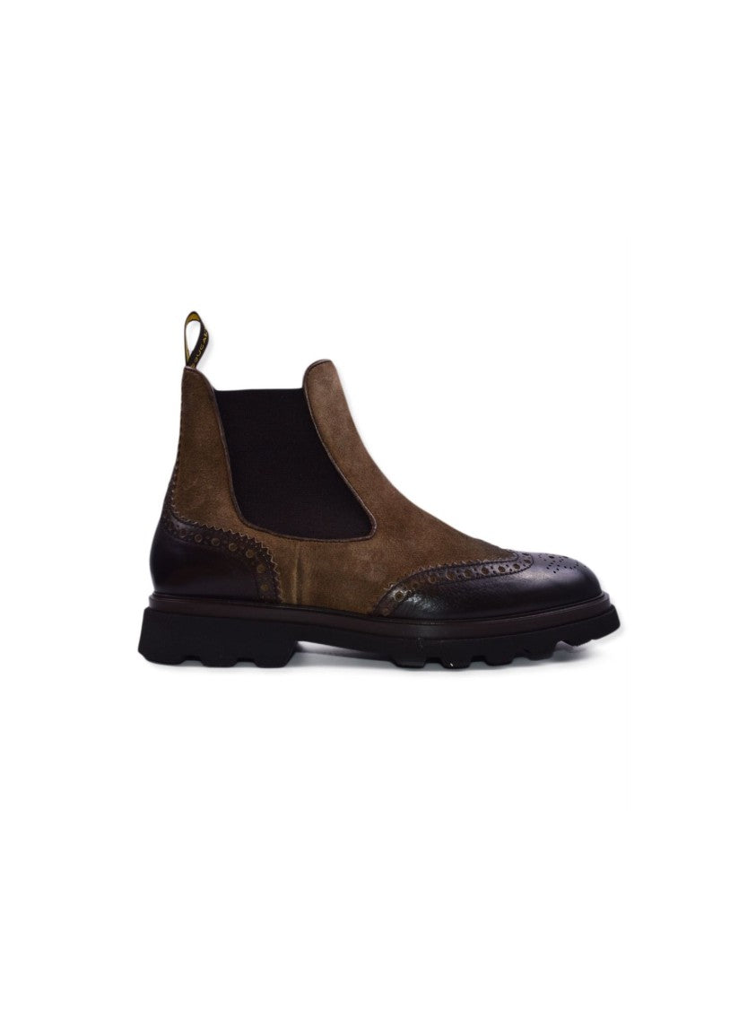 Doucal's Rich Brown Suede Doucal's Ankle Boots