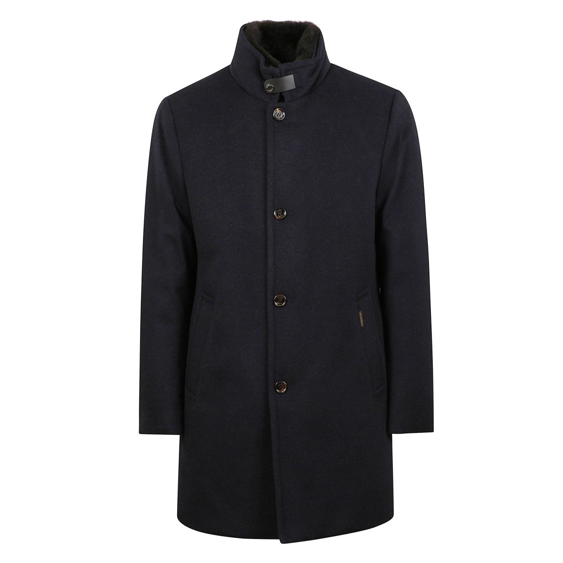Moorer High-Neck Wool Coat