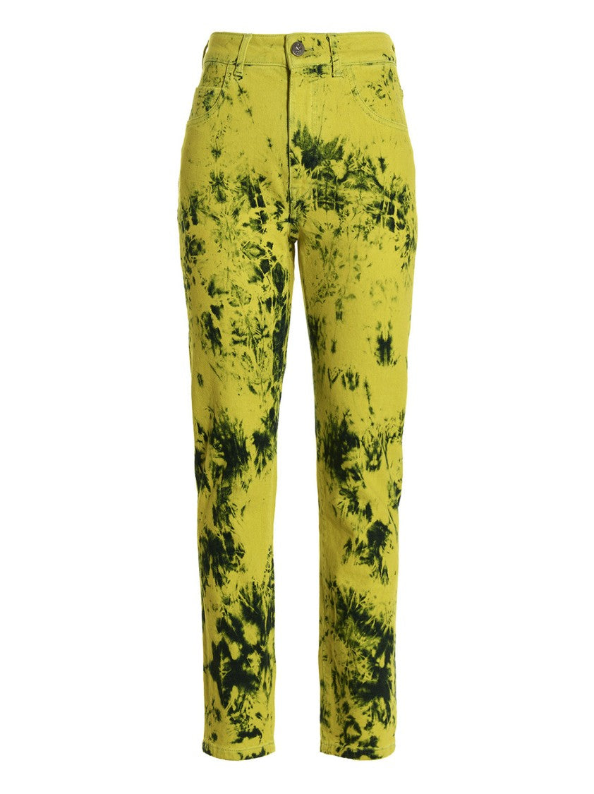 Ferrari All-Over Tie-Dye Print Denim Jeans