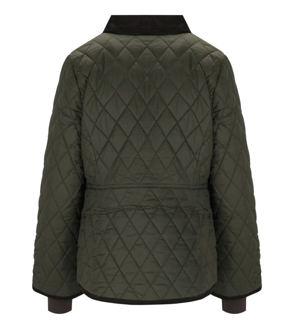 Barbour Beadnell Green Fitted Jacket