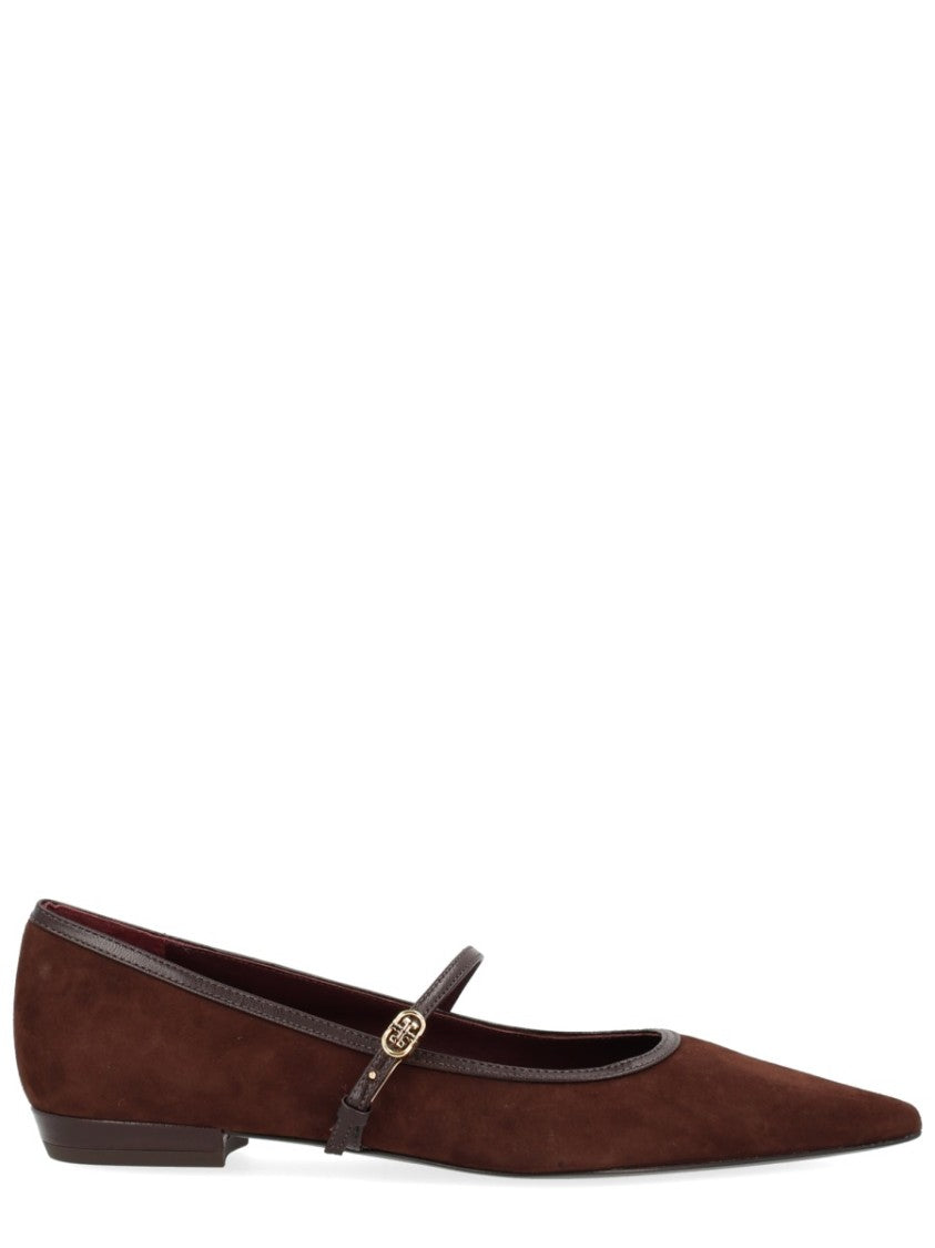 Tory Burch Pointed Toe Mary Jane Flats