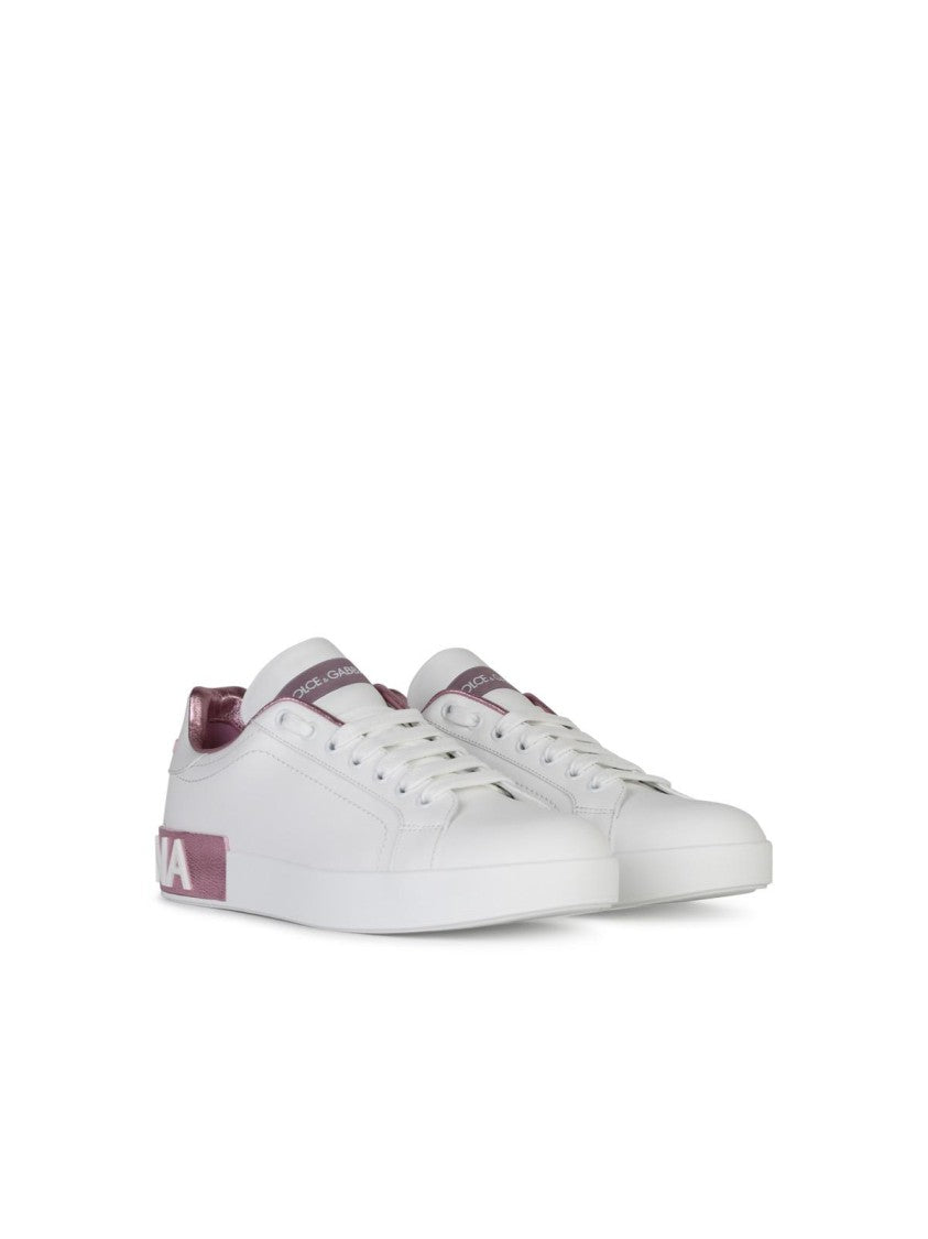 Dolce & Gabbana Portofino Leather Sneakers