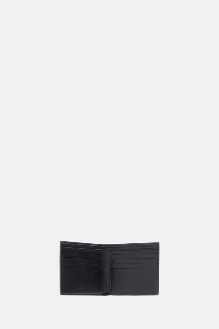 Alexander Mcqueen Bi-Fold Card Case With Logo Detail
