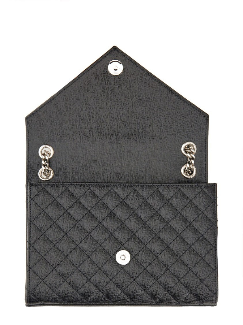 Saint Laurent "Envelope" Medium In Pelle Bag