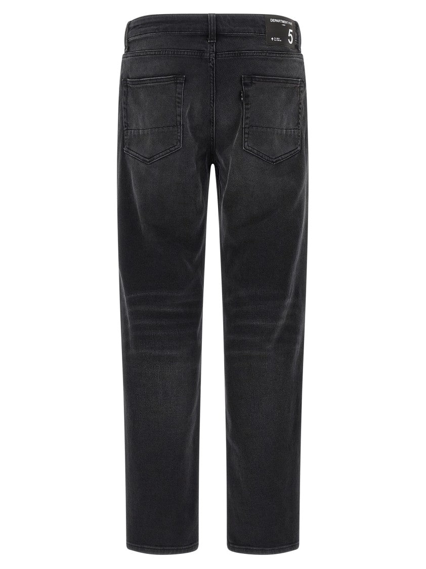 Department Five Stretch Cotton Denim Jeans With Straight Leg