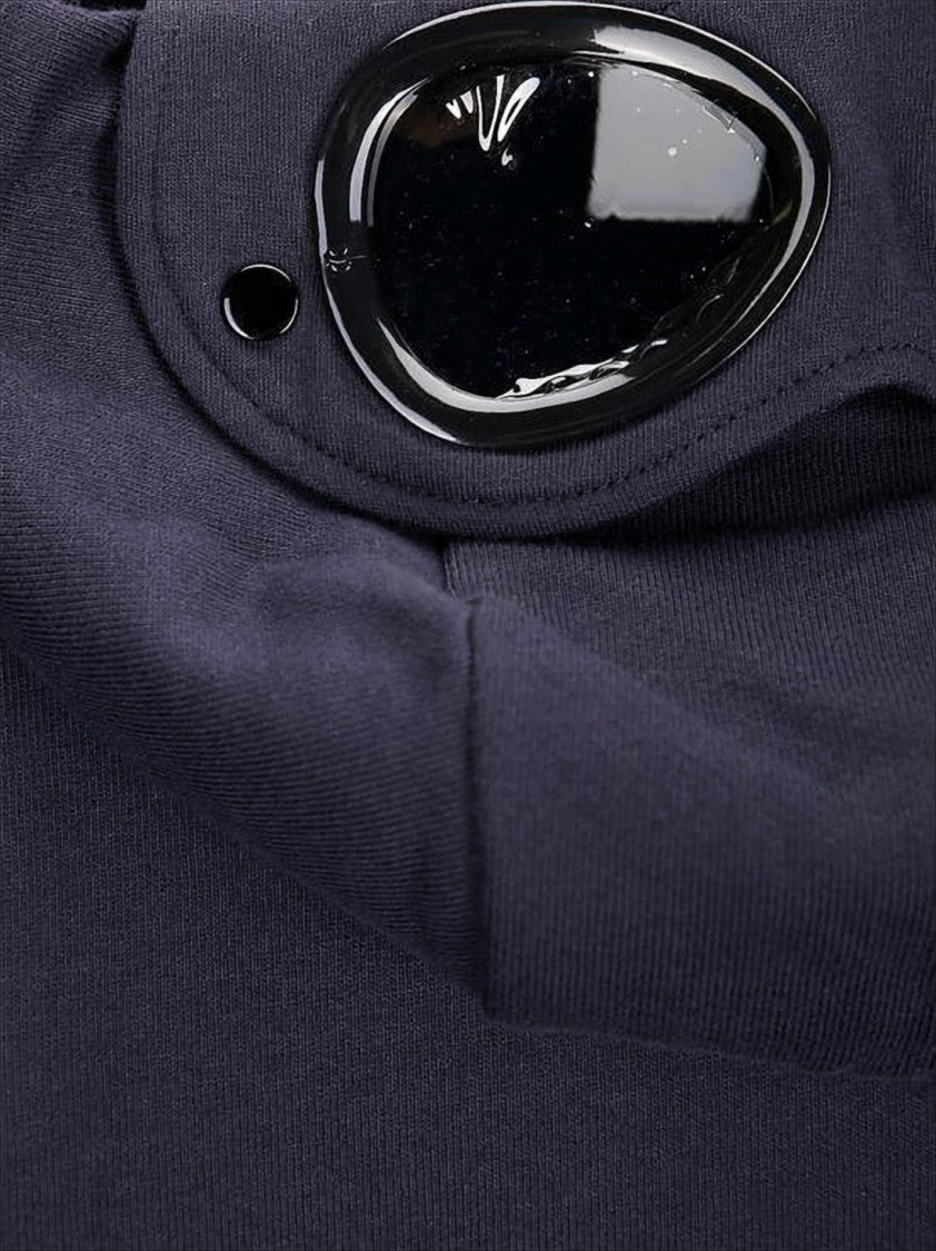 C.P. Company C.P. Company Zip-Up Hoodie With Innovative Goggle Design