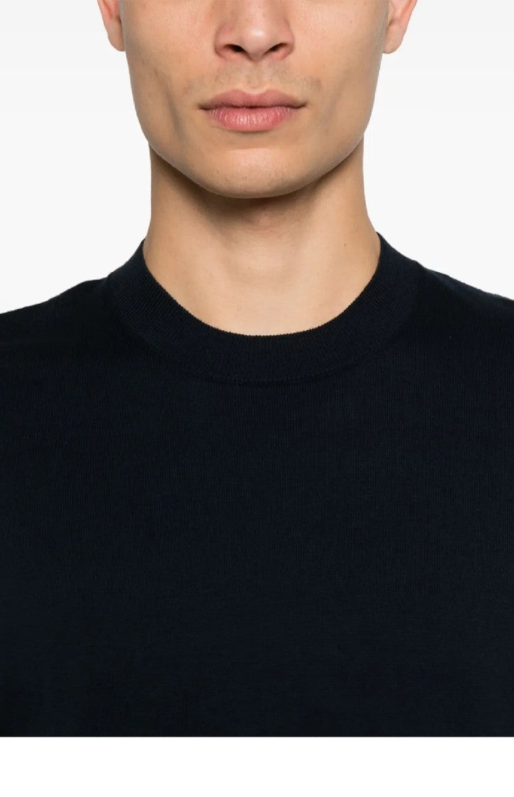 Lardini Relaxed Fit Black T-Shirt