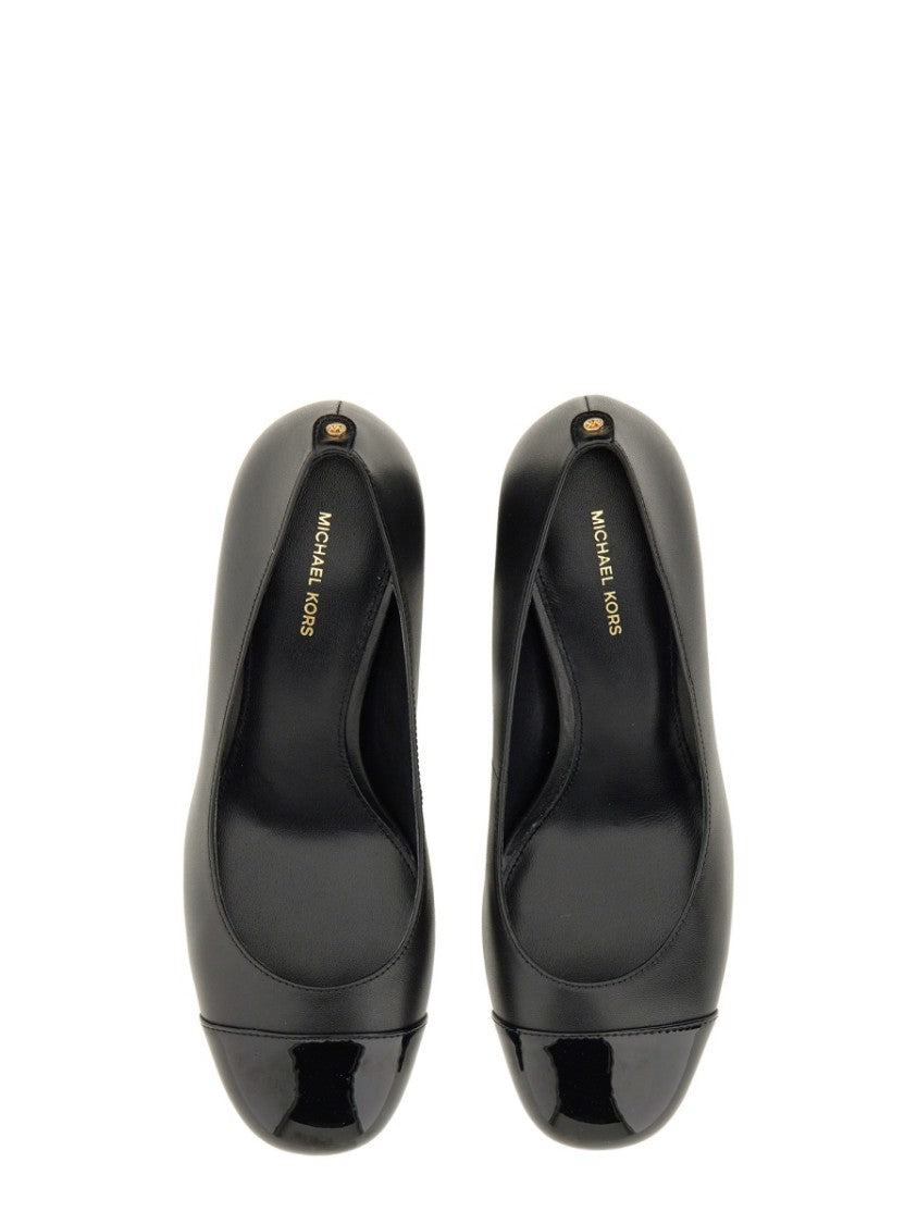 Michael Michael Kors "Pearl Flex" Leather Pumps