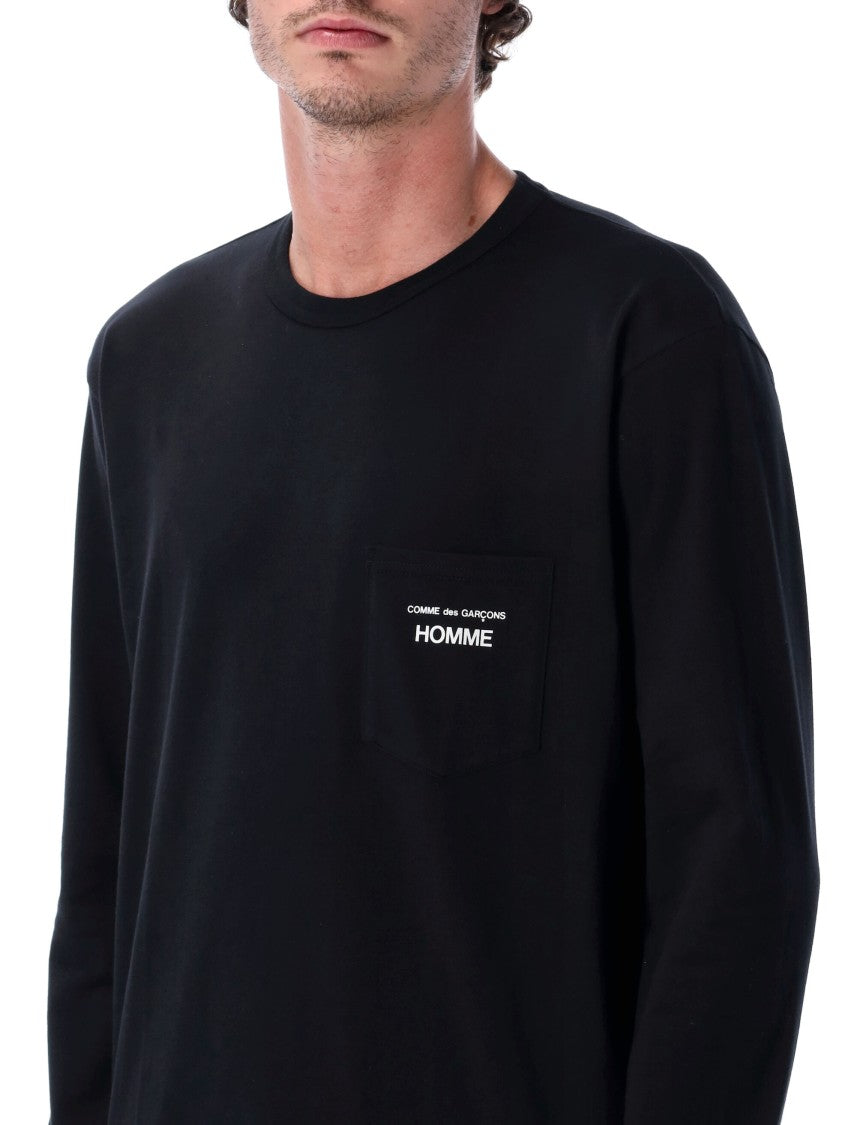 Comme Des Garçons Logo L/S Tee