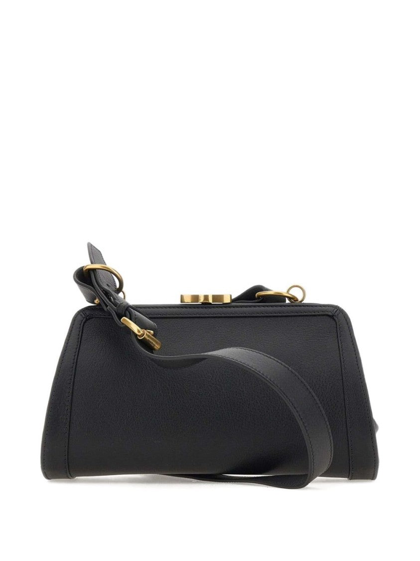 Vivienne Westwood Structured Black Handbag