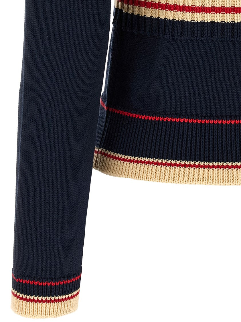 Valentino Garavani Knitted Cotton Sweater