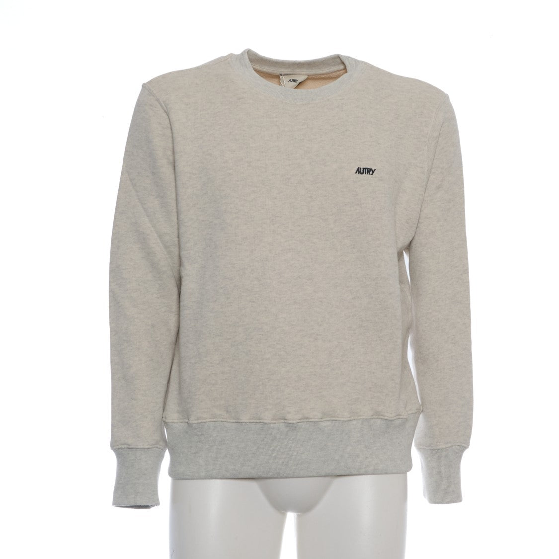 Autry Embroidered Logo Sweatshirt In Soft Cotton