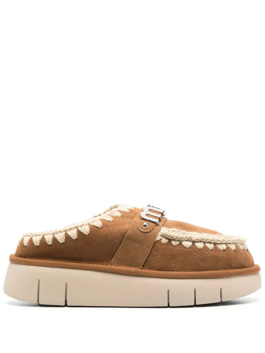 Mou Bounce Clog Metal Logo