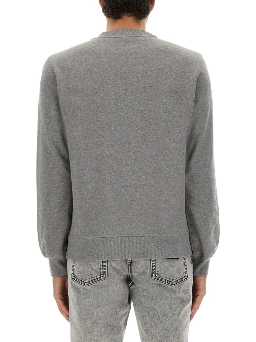 Dolce & Gabbana Embroidered Cotton Crewneck Jersey