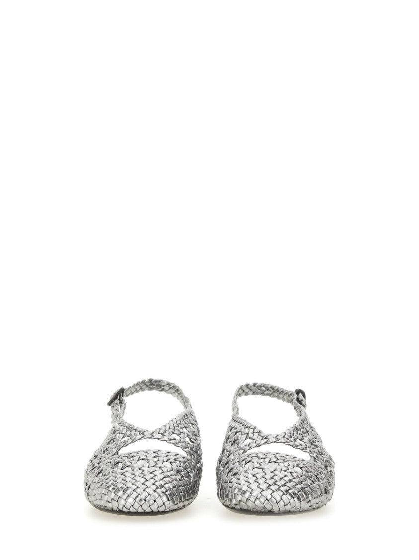 Hereu Empuria Metallic Slingback Sandal