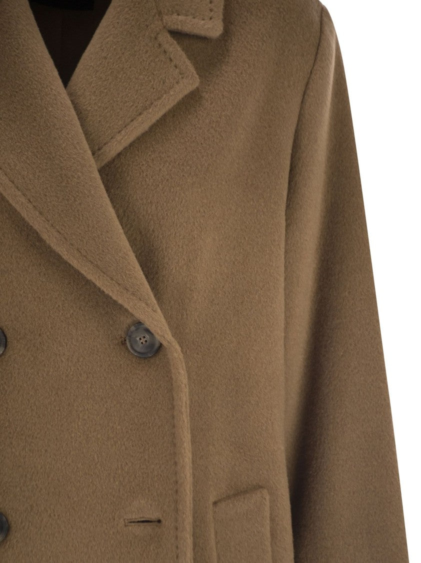 Max Mara Zufolo - Double-Breasted Coat In Wool And Alpaca