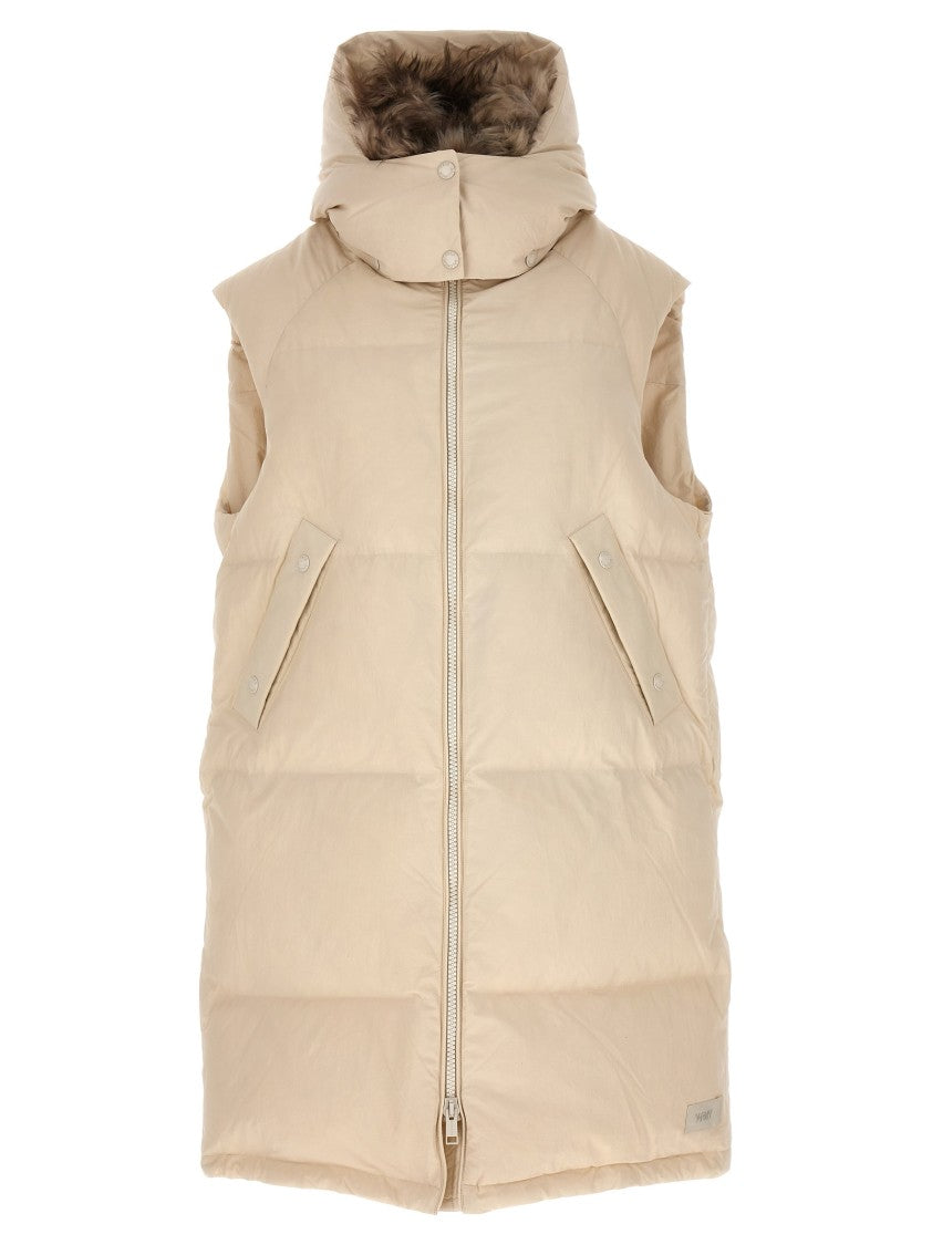 Yves Salomon Long Pile Insert Vest