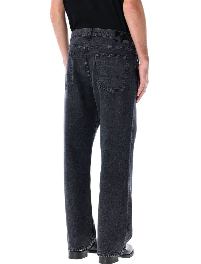 Our Legacy Relaxed Wide-Leg Jeans With Vintage Wash
