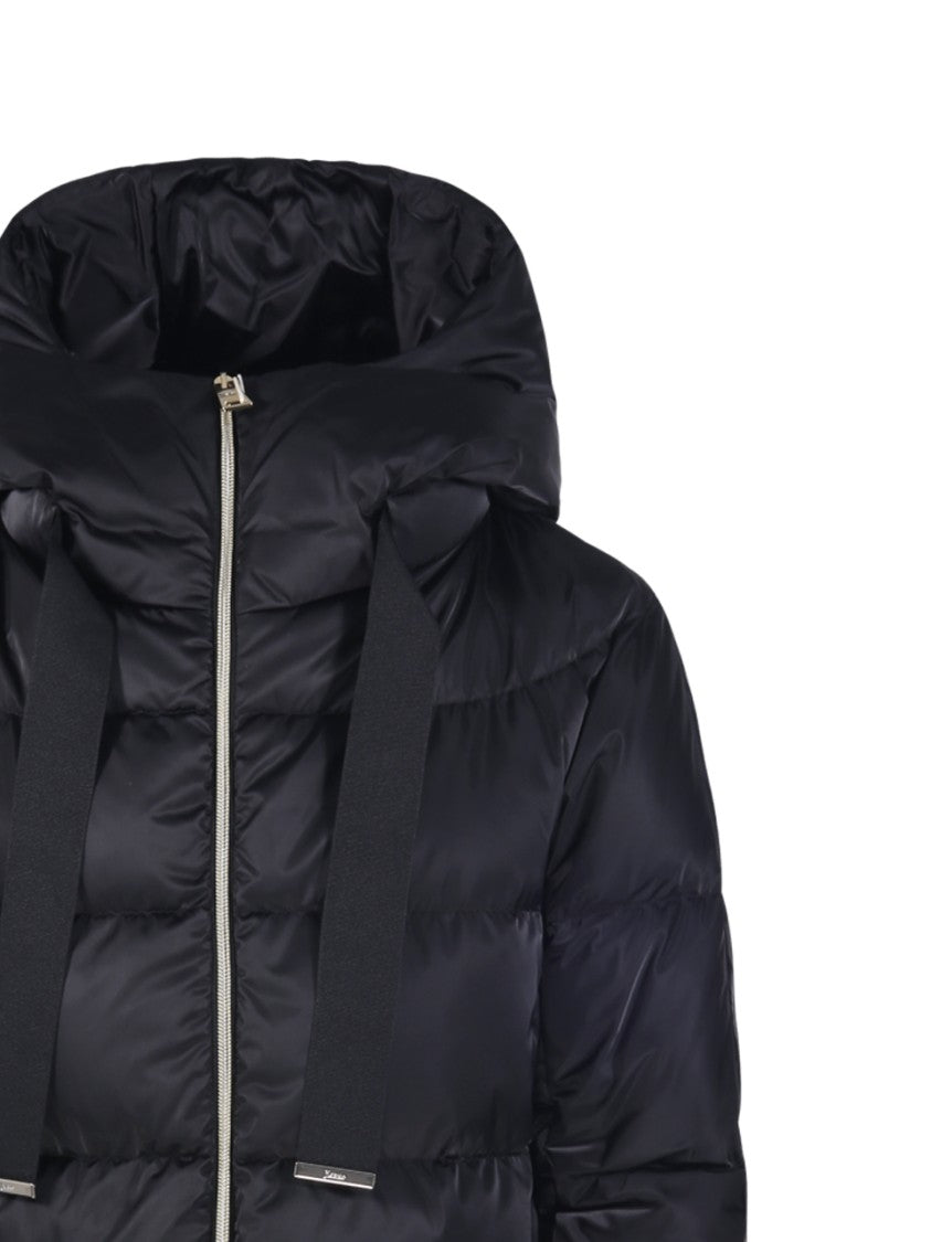 Herno Quilted Down Coat With Oversized Hood