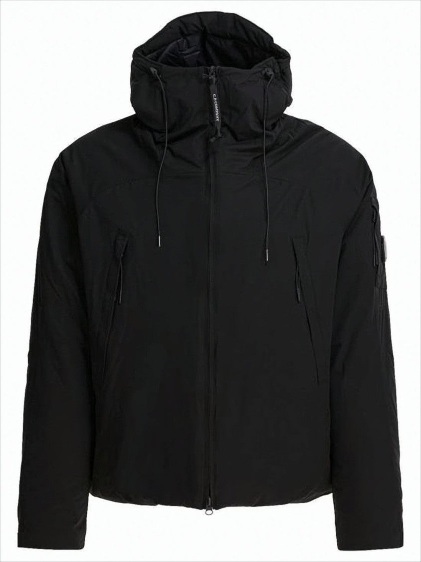 C.P. Company High-Collar Insulated Jacket With Zippered Pockets