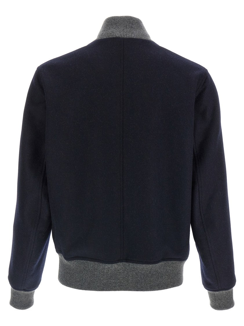 Brunello Cucinelli Wool Bomber Jacket