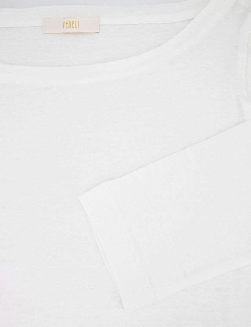 Fedeli Relaxed-Fit Linen T-Shirt