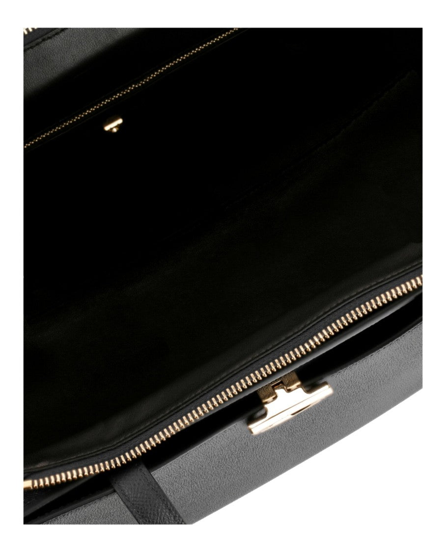 Ferragamo Gemini Leather Shoulder Bag