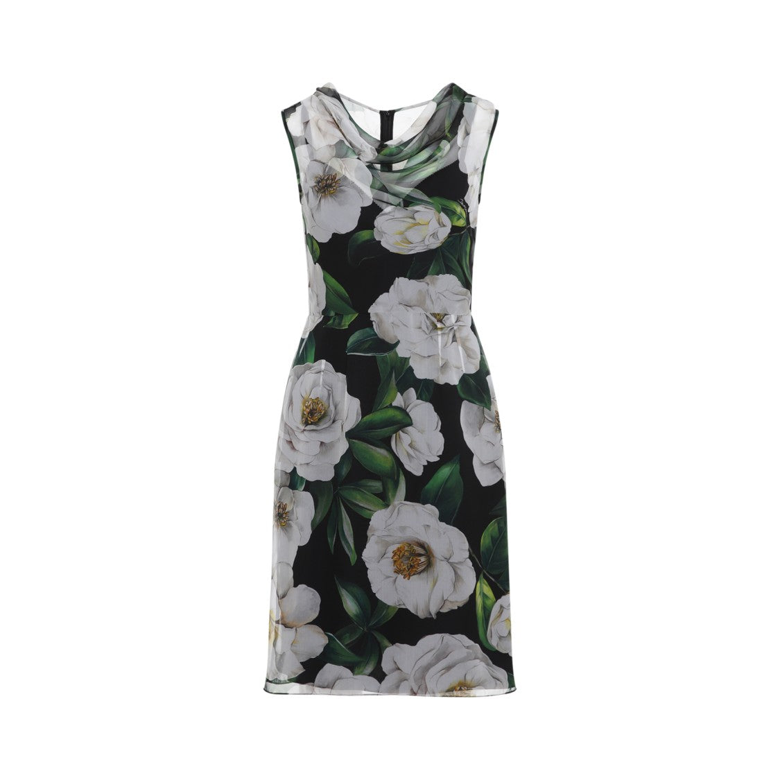 Dolce & Gabbana Black Silk Mini Dress