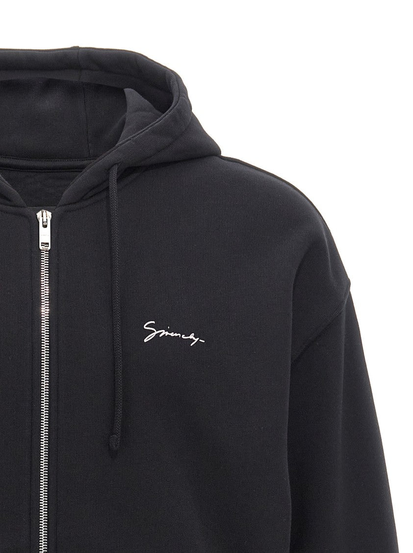 Givenchy Oggetti Di Hubert' Back Print Cotton Hoodie