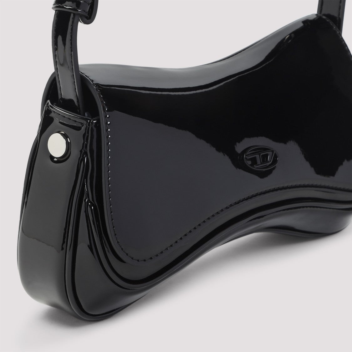 Diesel Black Play Clutch Bag