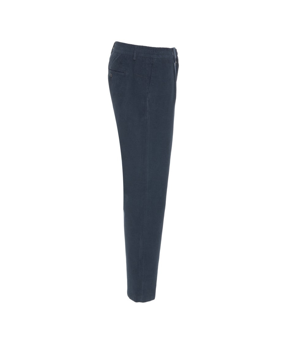 Cruna Fine Corduroy Chino Pants With Hidden Zipper