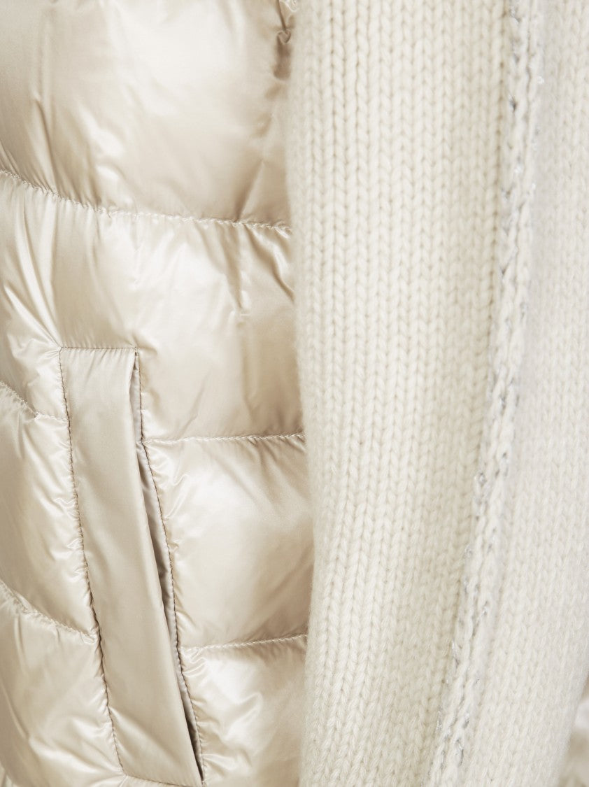 Herno Ultralight Nylon Bomber With Quilted Design