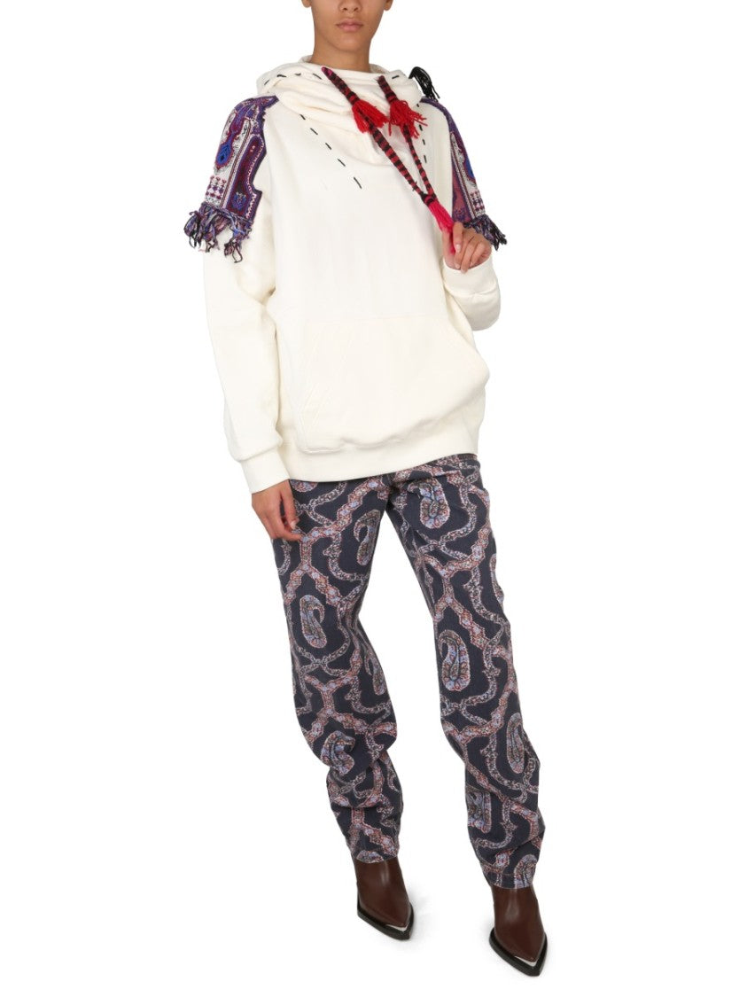 Etro Paisley Denim Pants