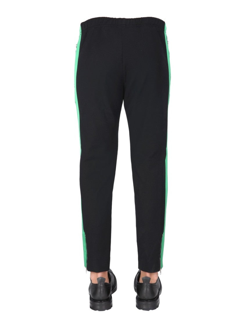 Alexander Mcqueen Jogging Pants With Embroidered Skull