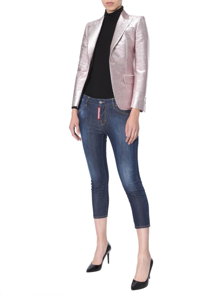Dsquared2 Tailored Metallic Smoking Jacket