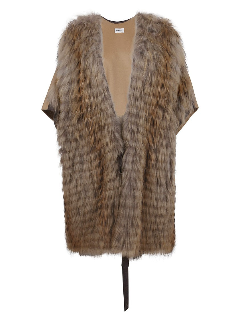 Parosh Wool And Faux Fur Vest
