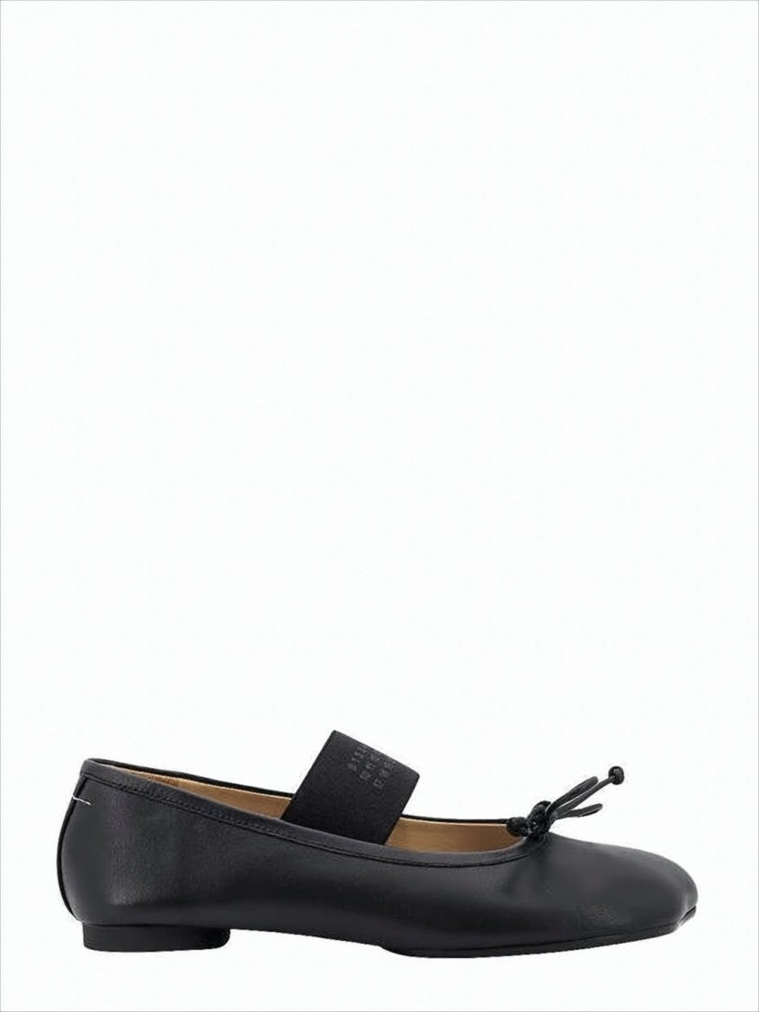 Mm6 By Maison Margiela Flat Shoes With Rounded Toe