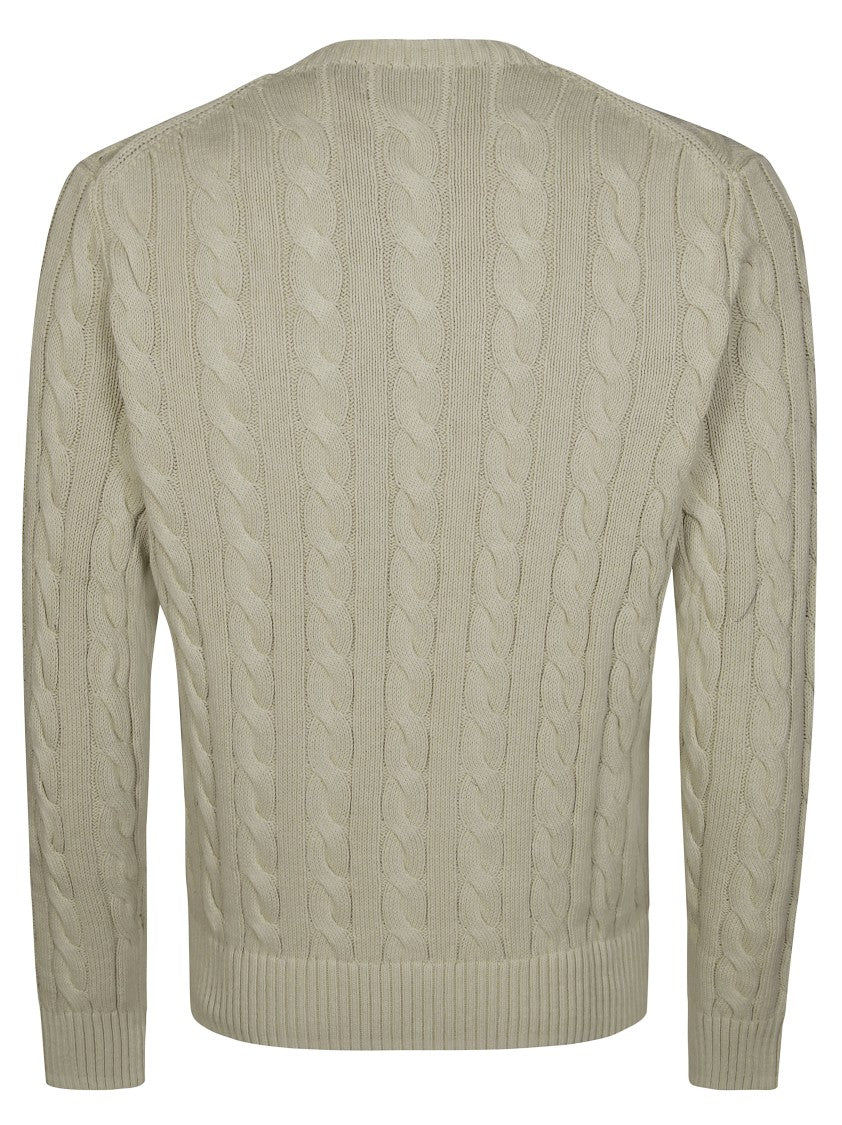 Polo Ralph Lauren Classic Round Neck Cable-Knit Sweater
