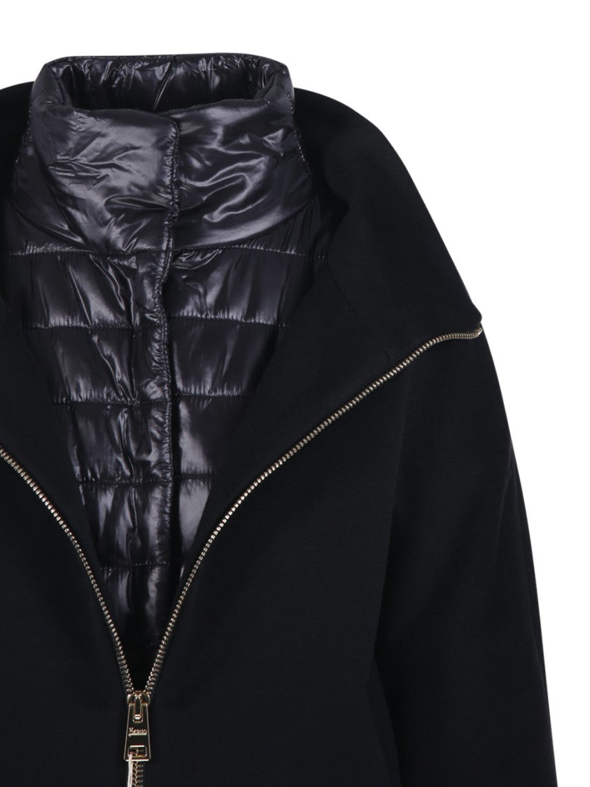 Herno Short Coat With High Collar