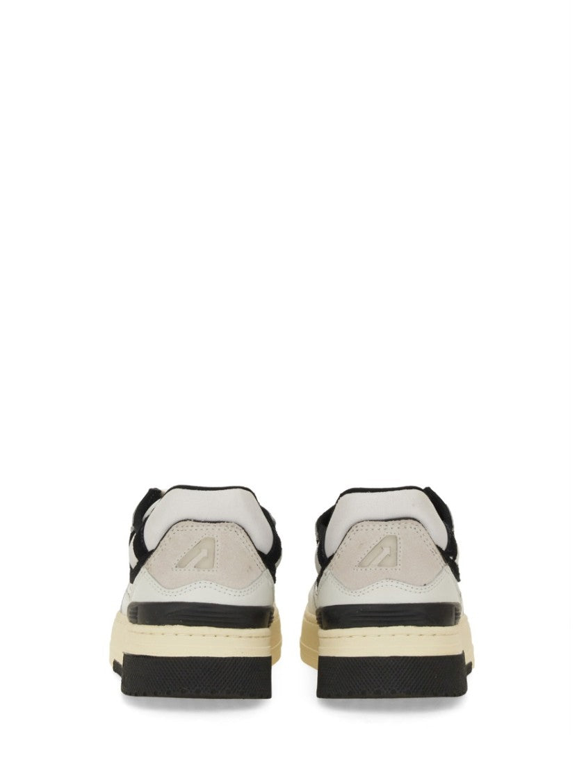 Autry Classic Low-Top Sneakers With Cow Leather And Suede Accents