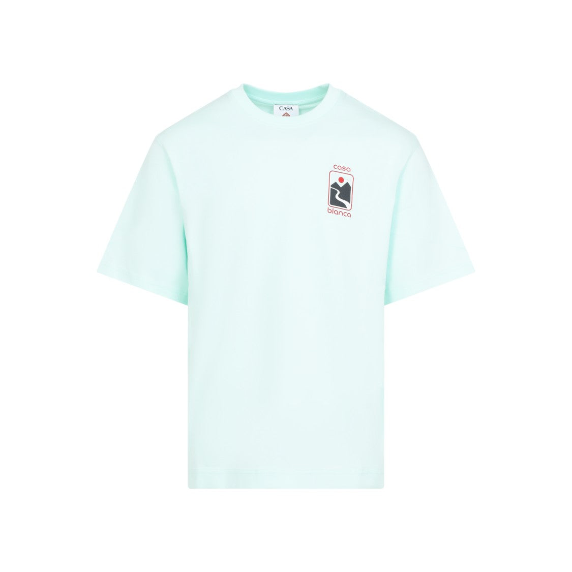Casablanca Relaxed-Fit Multicolour Graphic T-Shirt