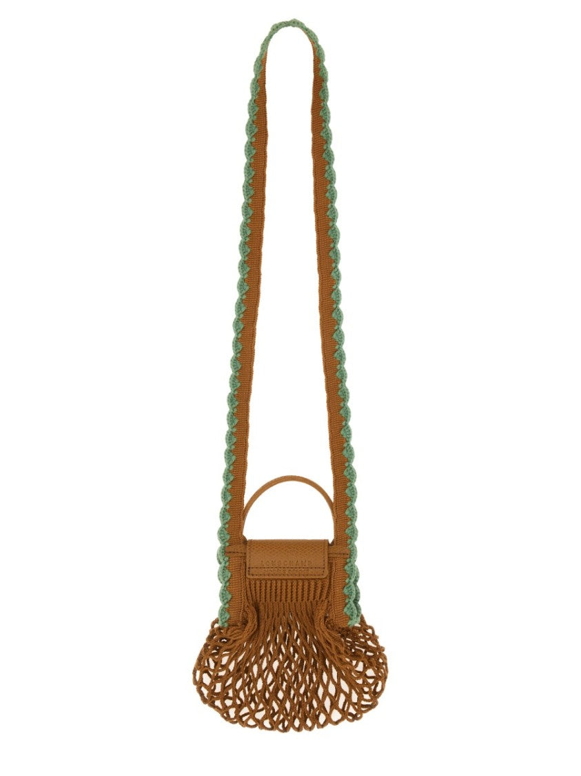 Longchamp "Le Pliage" Xs Mesh Bag