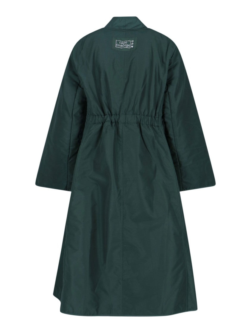 Càpe Middle Coat – Green