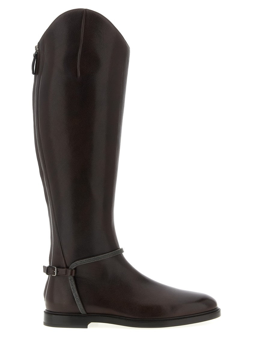 Brunello Cucinelli 'Precious Spurs' Boots