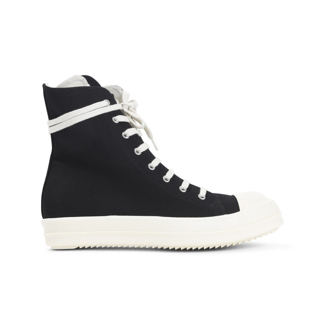 Drkshdw By Rick Owens High-Top Canvas Sneakers