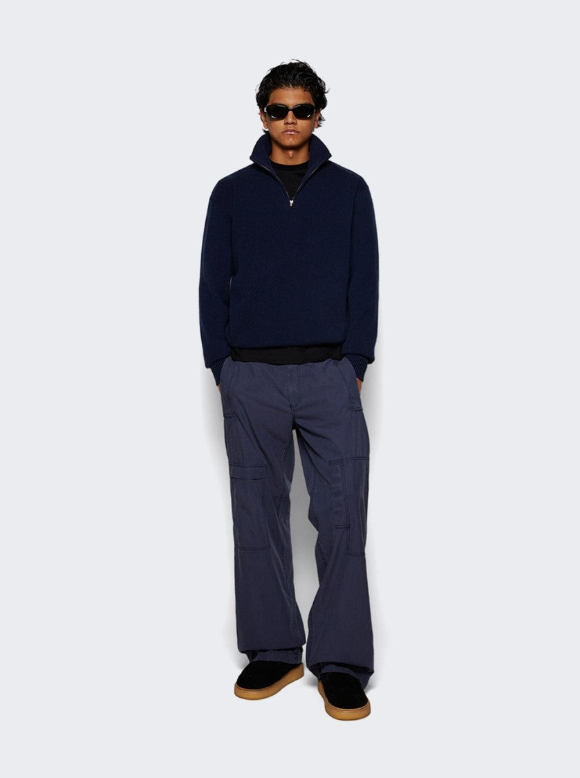Marni Suede Sabot Black