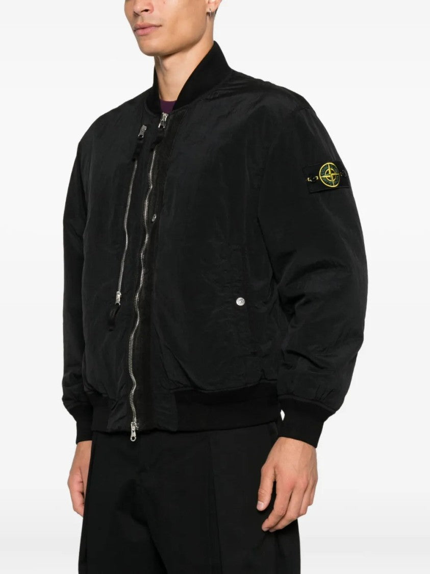 Stone Island Compass-Badge Bomber Jacket
