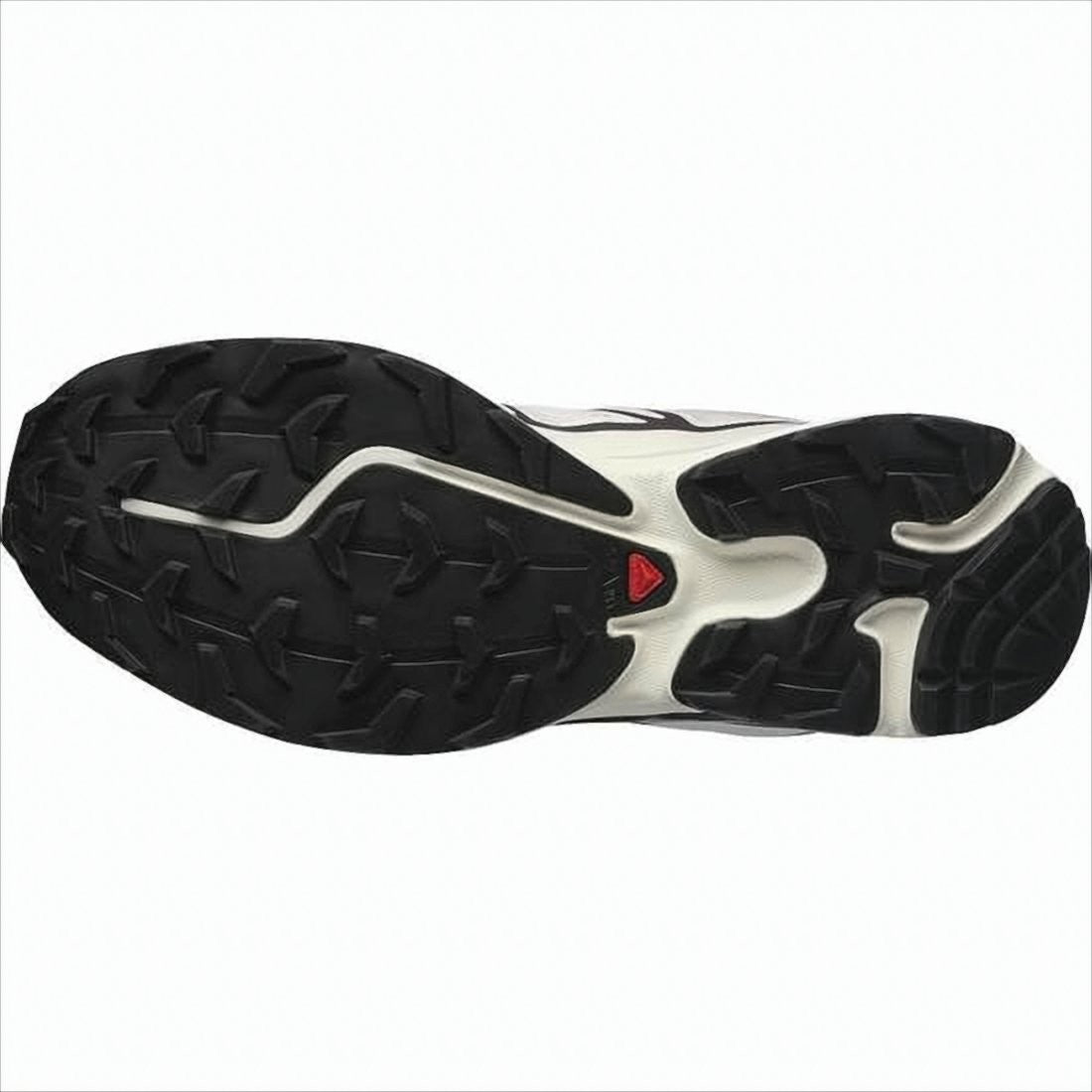 Salomon Technical White Sneakers With Breathable Mesh Upper