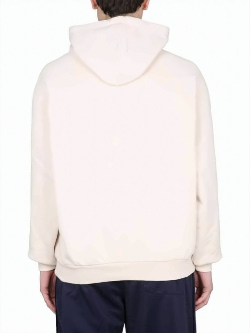 Sunnei Cotton Hoodie With Embossed Logo